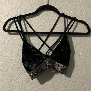 Victoria’s secret pink velvet Bralette